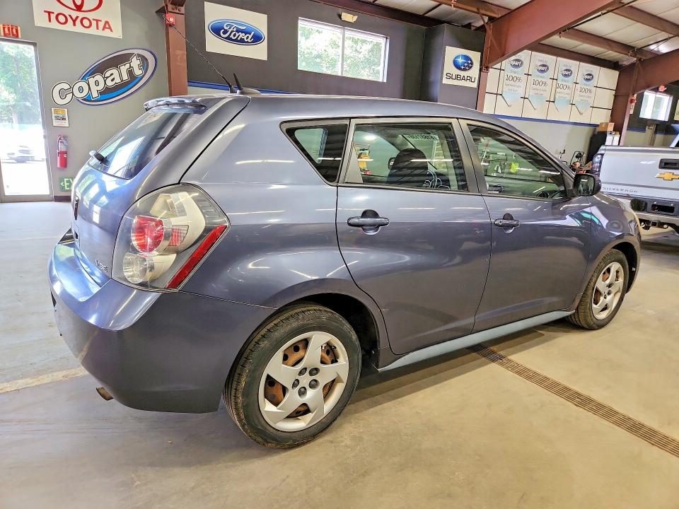 2009 Pontiac Vibe VIN 5Y2SP67809Z448766 COPART salvage auction — MINOR DENT/SCRATCHES, MA - CERTIFICATE OF TITLE, sold $450 on 2026-07-23 (photo 3)