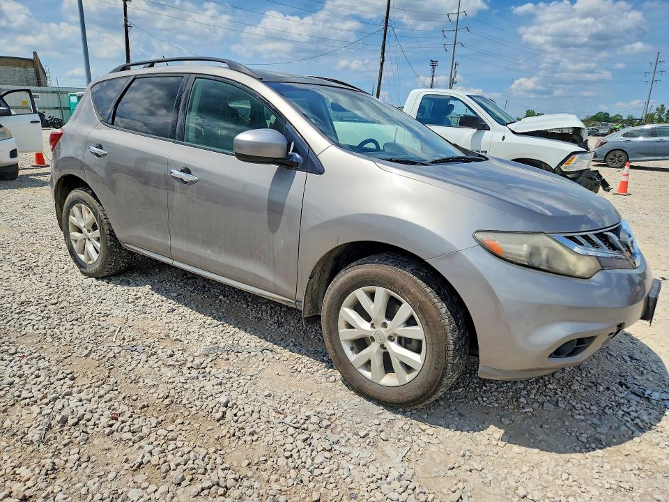 2011 Nissan Murano VIN JN8AZ1MW9BW151325 COPART salvage auction — FRONT END, OH - CERT OF TITLE-SALVAGE, sold $275 on 2026-07-17 (photo 4)