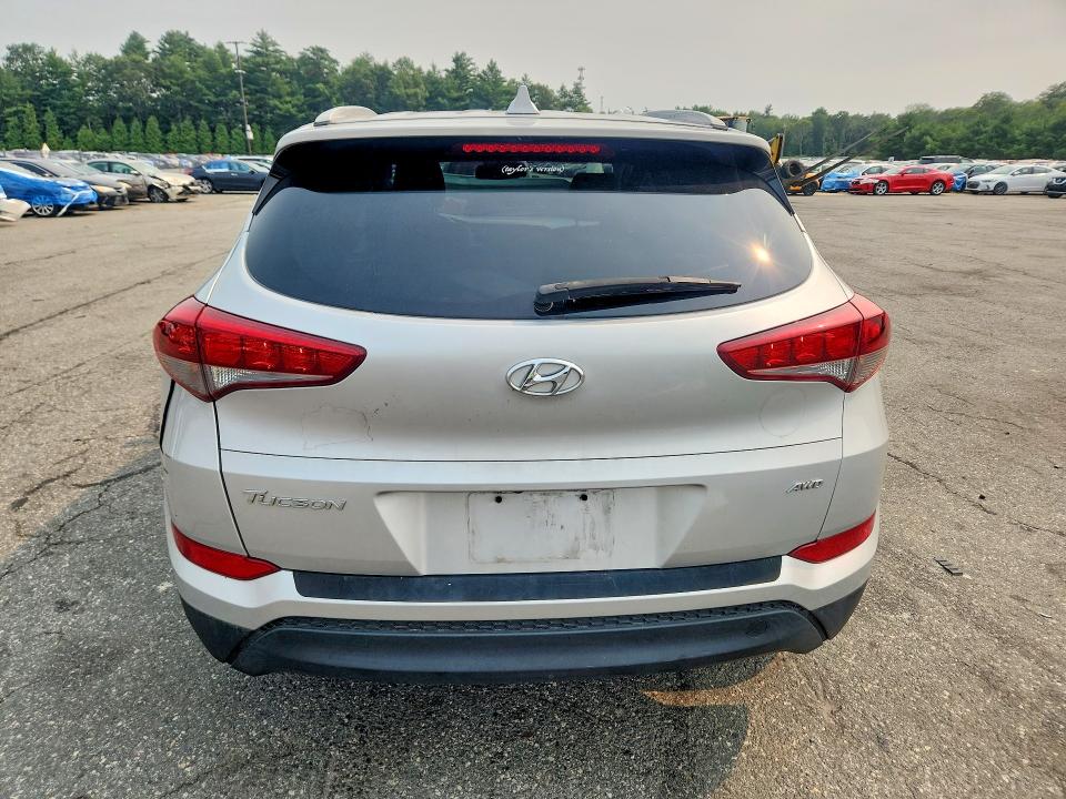 2018 Hyundai Tucson VIN KM8J3CA44JU623416 COPART salvage auction — FRONT END, CT - CERT OF TITLE-SALVAGE, sold $125 on 2026-07-23 (photo 6)