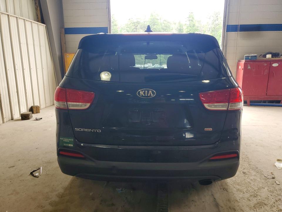 2017 Kia Sorento VIN 5XYPG4A38HG199587 COPART salvage auction — REAR END, Va - Cert Of Title - Salvage, sold $550 on 2026-07-24 (photo 6)