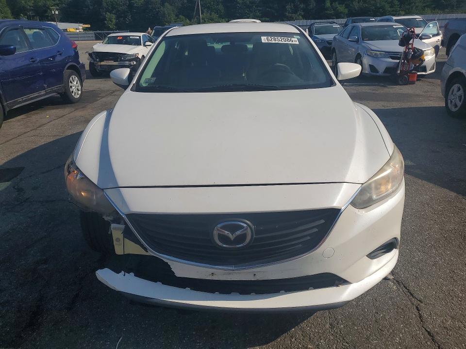 2016 Mazda 6 VIN JM1GJ1V50G1440567 COPART salvage auction — FRONT END, Ct - Certificate Of Title, sold $925 on 2026-07-30 (photo 5)