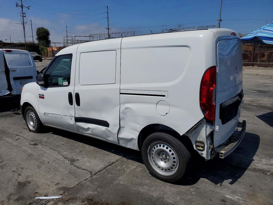 2021 Ram Promaster city VIN ZFBHRFAB7M6V40074 COPART salvage auction — SIDE, Ca - Salvage Certificate, sold $450 on 2026-07-22 (photo 2)