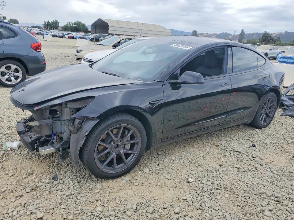 2023 Tesla Model 3 VIN 5YJ3E1EBXPF616704 — COPART salvage auction photo
