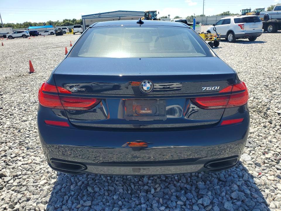 2018 BMW 7er VIN WBA7F2C59JB238674 COPART salvage auction — SIDE, Fl - Certificate Of Destruction, sold $6,600 on 2026-08-04 (photo 6)