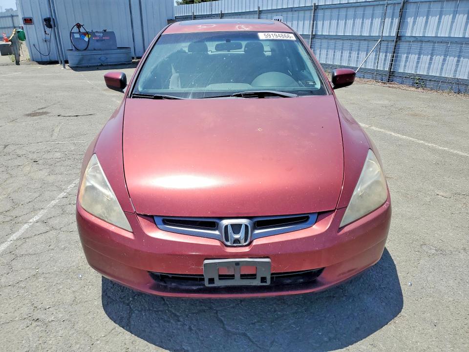 2004 Honda Accord VIN JHMCM56744C018264 COPART salvage auction — REAR END, Ca - Salvage Certificate, sold $525 on 2026-07-24 (photo 5)