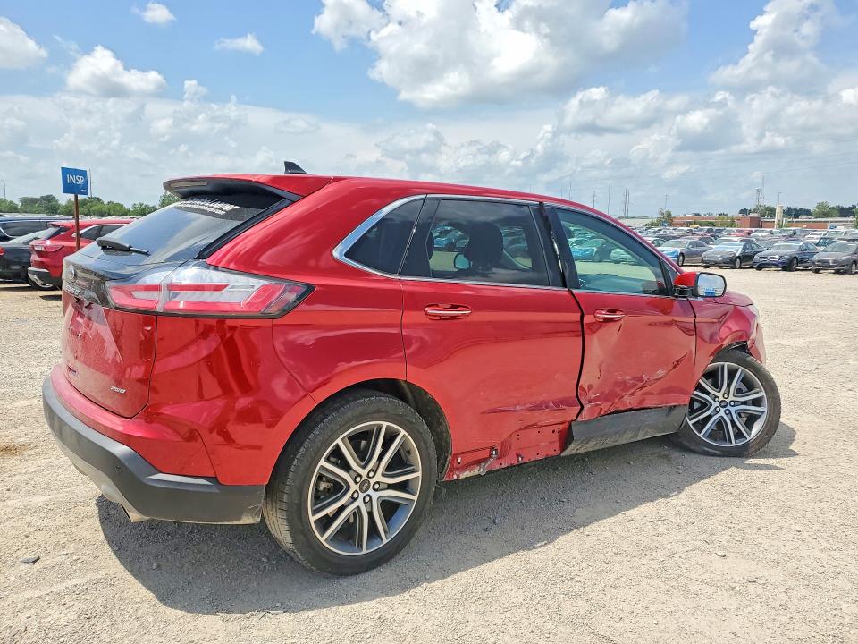 2024 Ford Edge VIN 2FMPK4K98RBA19673 COPART salvage auction — SIDE, IA - CERT OF TITLE-SALVAGE TITLE, sold $11,400 on 2026-08-19 (photo 3)