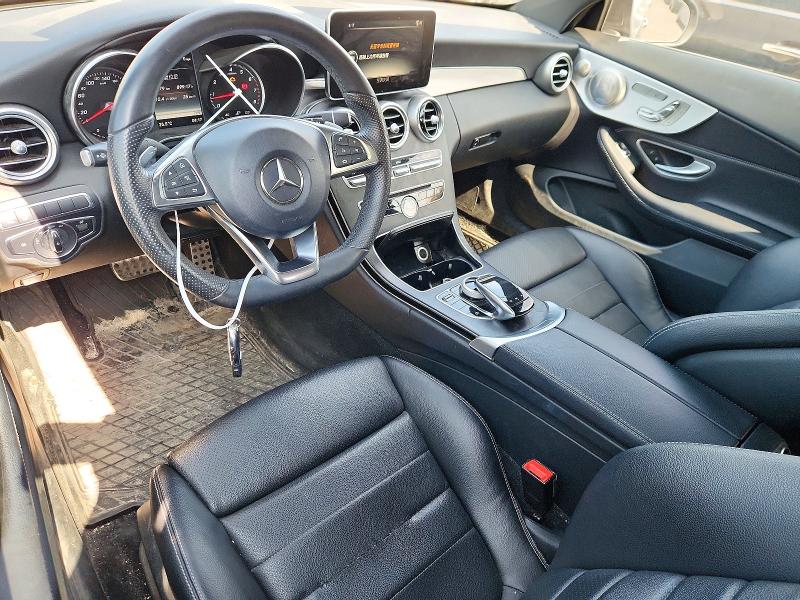 2018 Mercedes-benz C class VIN WDDWJ4KB9JF630150 COPART salvage auction — FRONT END, ON - PERMIT NO BRAND - UNFIT, sold $14,000 on 2026-08-20 (photo 8)