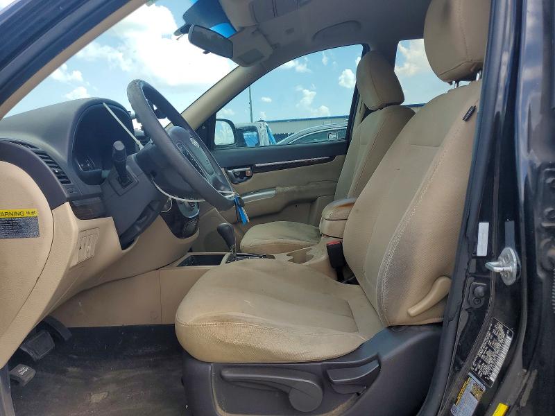 2012 Hyundai Santa fe VIN 5XYZG3AB8CG164759 COPART salvage auction — REAR END, Fl - Cert Of Title Slvg Rebuildable, sold $40 on 2026-07-30 (photo 7)