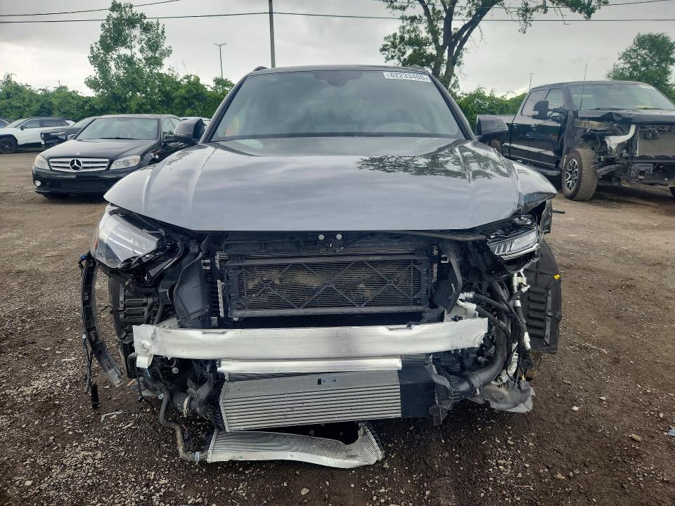 2025 Audi Q5 VIN WA1F2AFY6S2039314 COPART salvage auction — FRONT END, Qc - Gravement Accidente, sold $23,250 on 2026-09-08 (photo 5)