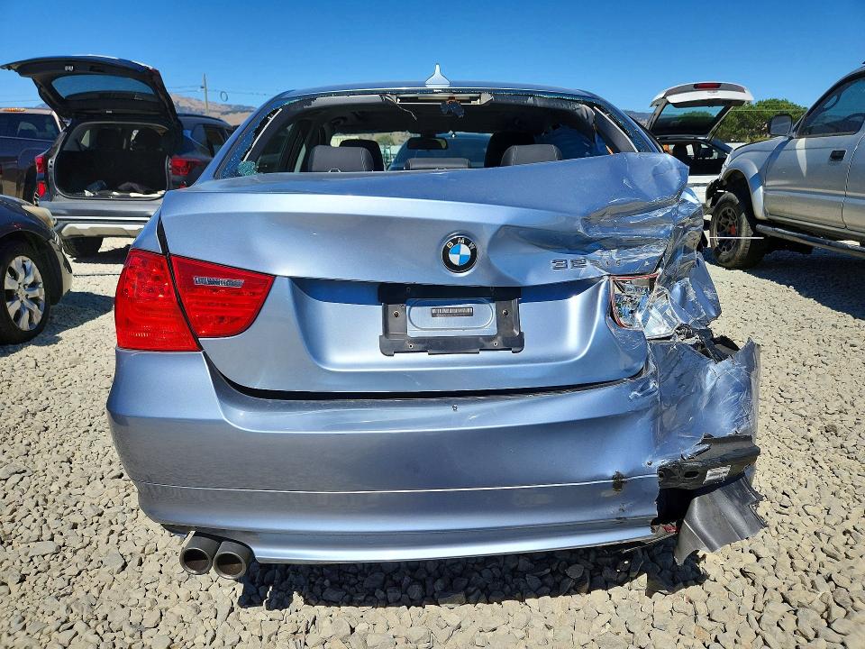 2010 BMW 3 series VIN WBAPH5G52ANM70912 COPART salvage auction — FRONT END, CA - SALVAGE CERTIFICATE, sold $525 on 2026-08-04 (photo 6)