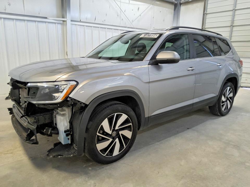 2025 Volkswagen Atlas VIN 1V2HR2CA9SC530816 COPART salvage auction — FRONT END, MN - CERTIFICATE OF TITLE, sold $18,400 on 2026-08-03 (photo 1)