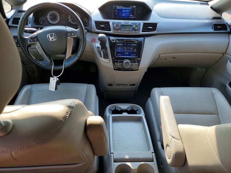 2015 Honda Odyssey VIN 5FNRL5H63FB123015 COPART salvage auction — FRONT END, Co - Public - Salvage Title, sold $7,000 on 2026-07-09 (photo 8)