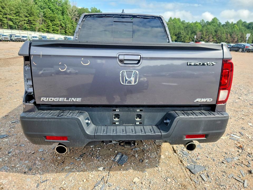 2023 Honda Ridgeline VIN 5FPYK3F59PB051792 COPART salvage auction — FRONT END, Va - Cert Of Title - Salvage, sold $13,400 on 2026-07-20 (photo 6)
