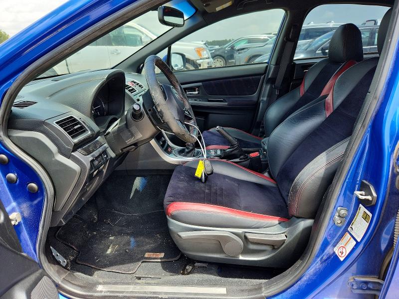 2016 Subaru Wrx VIN JF1VA2V65G9834353 COPART salvage auction — MECHANICAL, Tx - Certificate Of Title, sold $6,200 on 2026-07-31 (photo 7)