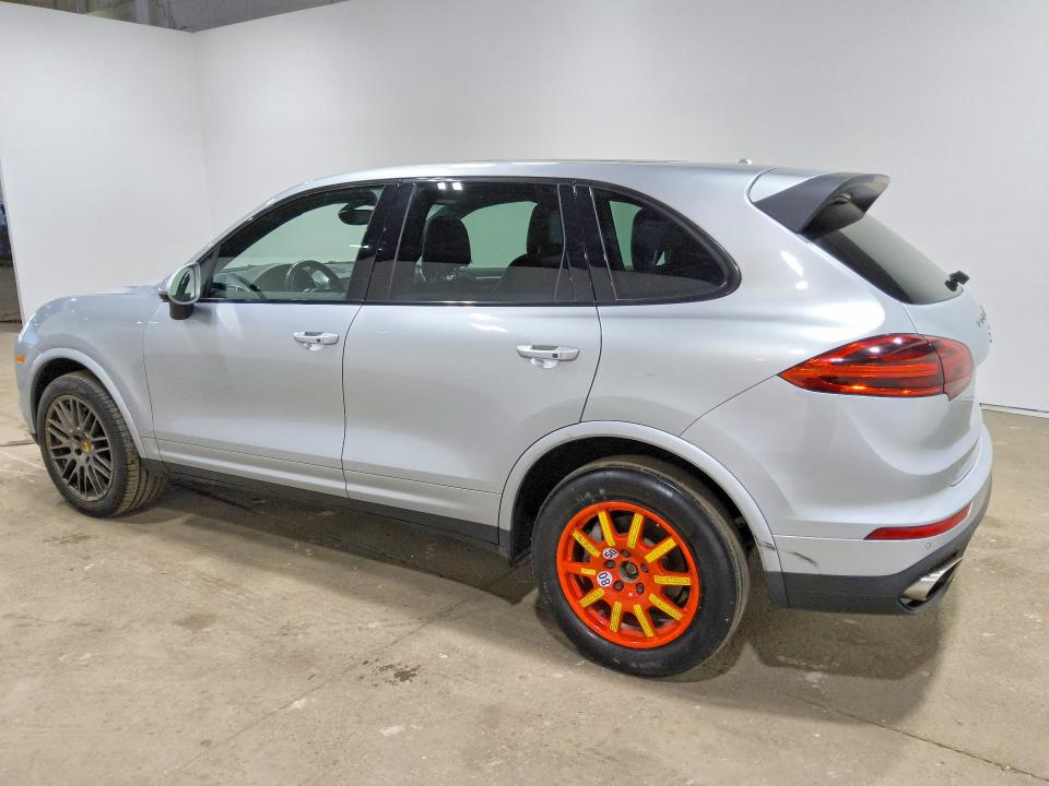 2017 Porsche Cayenne VIN WP1AA2A23HKA86464 COPART salvage auction — MINOR DENT/SCRATCHES, WV - CERTIFICATE OF TITLE, sold $10,200 on 2026-07-30 (photo 2)