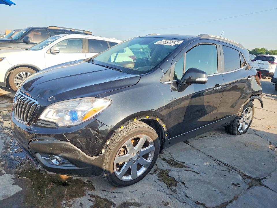 2016 Buick Encore VIN KL4CJDSB0GB711545 COPART salvage auction — FRONT END, Tx - Salvage Vehicle Title, sold $725 on 2026-07-27 (photo 1)