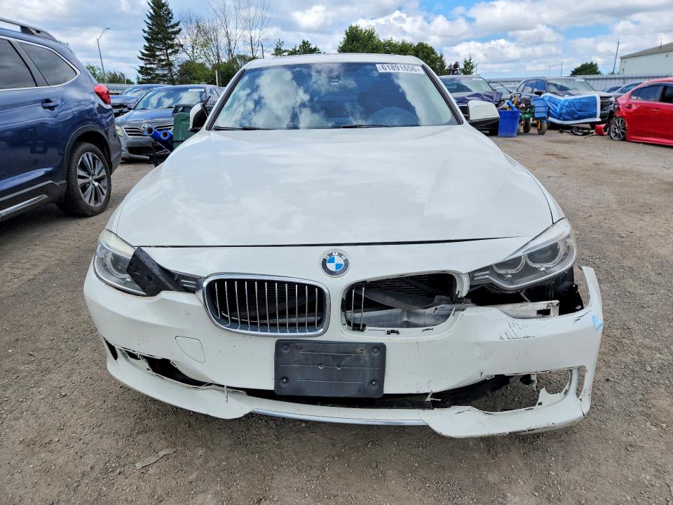 2013 BMW 3 series VIN WBA3B3C59DJ976050 COPART salvage auction — FRONT END, ON - PERMIT SALVAGE, sold $200 on 2026-08-18 (photo 5)