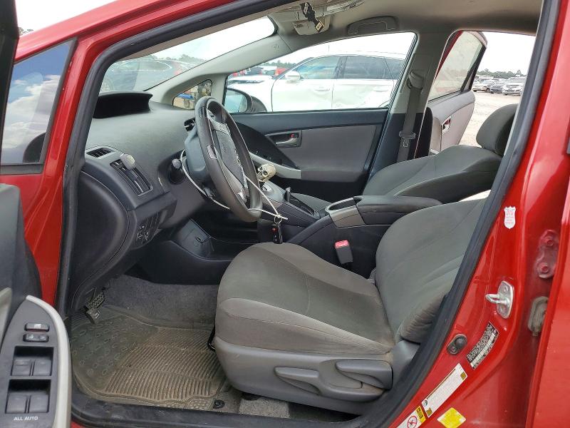 2013 Toyota Prius VIN JTDKN3DU4D0338032 COPART salvage auction — MECHANICAL, Tx - Certificate Of Title, sold $725 on 2026-07-28 (photo 7)