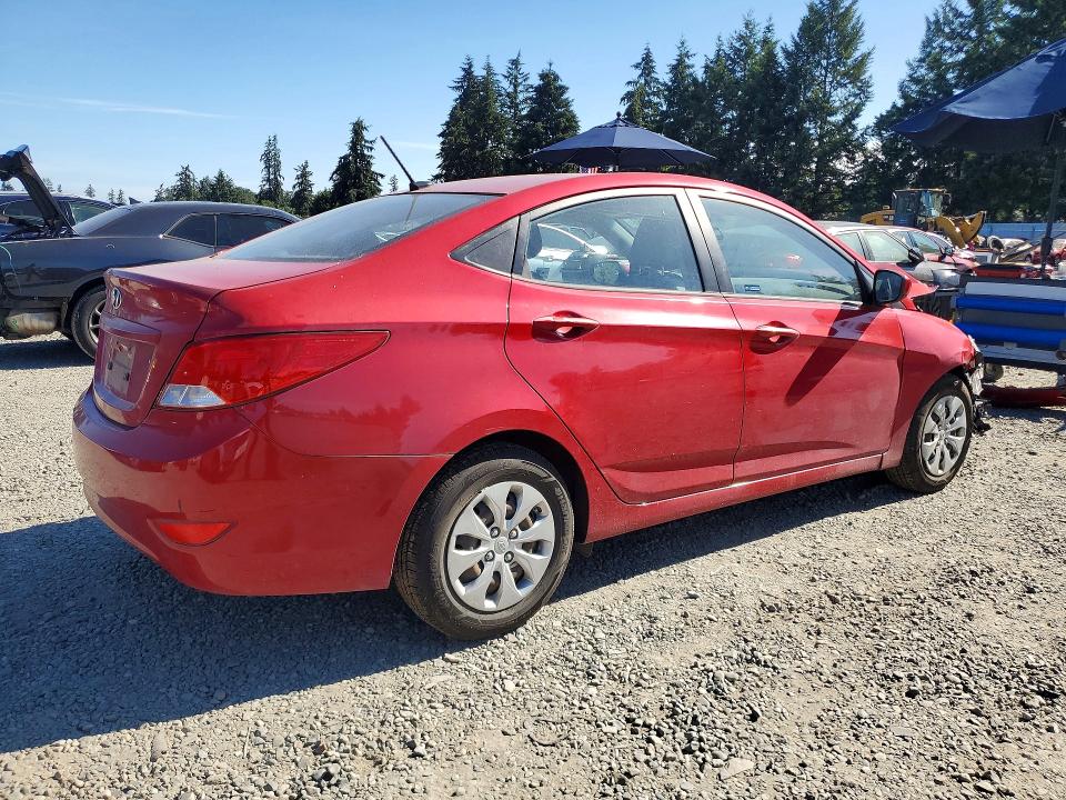 2016 Hyundai Accent VIN KMHCT4AE3GU064246 COPART salvage auction — FRONT END, Wa - Bill Of Sale, sold $775 on 2026-07-14 (photo 3)