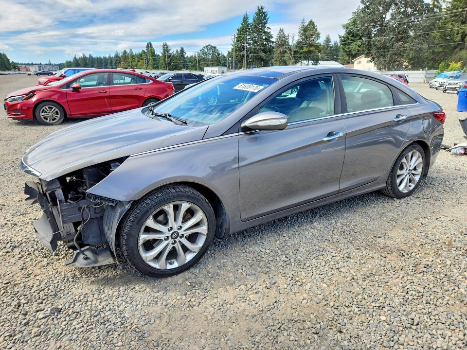 2013 Hyundai Sonata VIN 5NPEC4AB5DH584845 COPART salvage auction — FRONT END, Wa - Bill Of Sale, sold $625 on 2026-07-31 (photo 1)