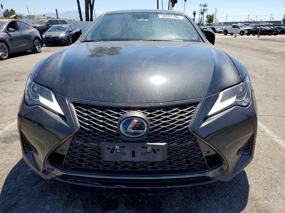2022 Lexus Rc VIN JTHGA5BC5N5012220 COPART salvage auction — UNDERCARRIAGE, CA - SALVAGE CERTIFICATE, sold $10,600 on 2026-07-28 (photo 5)