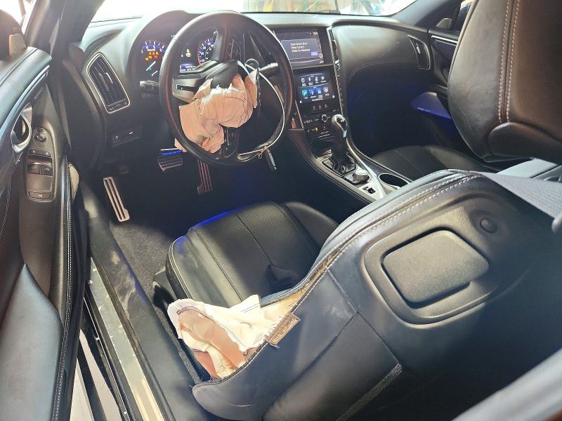 2018 Infiniti Q60 VIN JN1EV7EL1JM390543 COPART salvage auction — FRONT END, Pa - Certificate Of Salvage, sold $4,150 on 2026-07-31 (photo 8)
