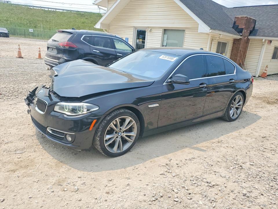 2015 BMW 5er VIN WBA5B3C59FD544004 COPART salvage auction — UNDERCARRIAGE, Oh - Cert Of Title-Salvage, sold $900 on 2026-08-19 (photo 1)