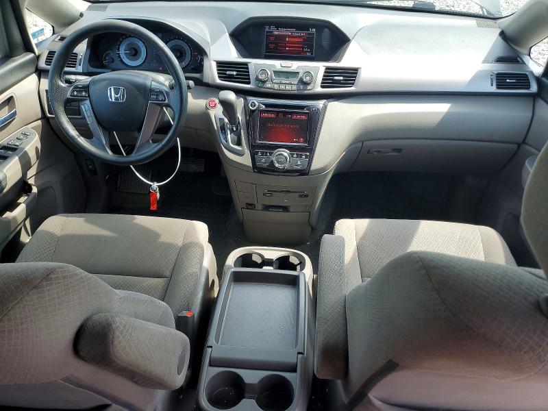 2016 Honda Odyssey VIN 5FNRL5H36GB132587 COPART salvage auction — REAR END, Oh - Cert Of Title-Salvage, sold $90 on 2026-07-30 (photo 8)
