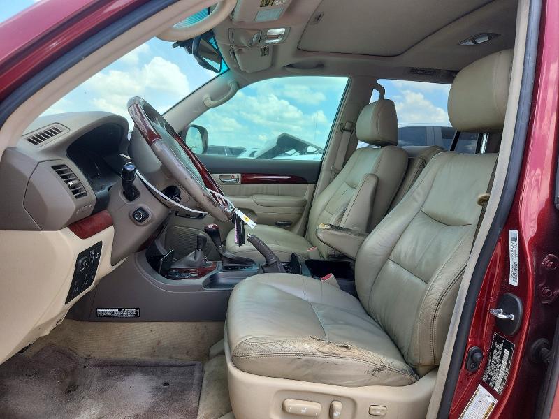 2009 Lexus Gx 470 VIN JTJBT20X190176333 COPART salvage auction — SIDE, TX - SALVAGE VEHICLE TITLE (P), sold $4,300 on 2026-07-17 (photo 7)