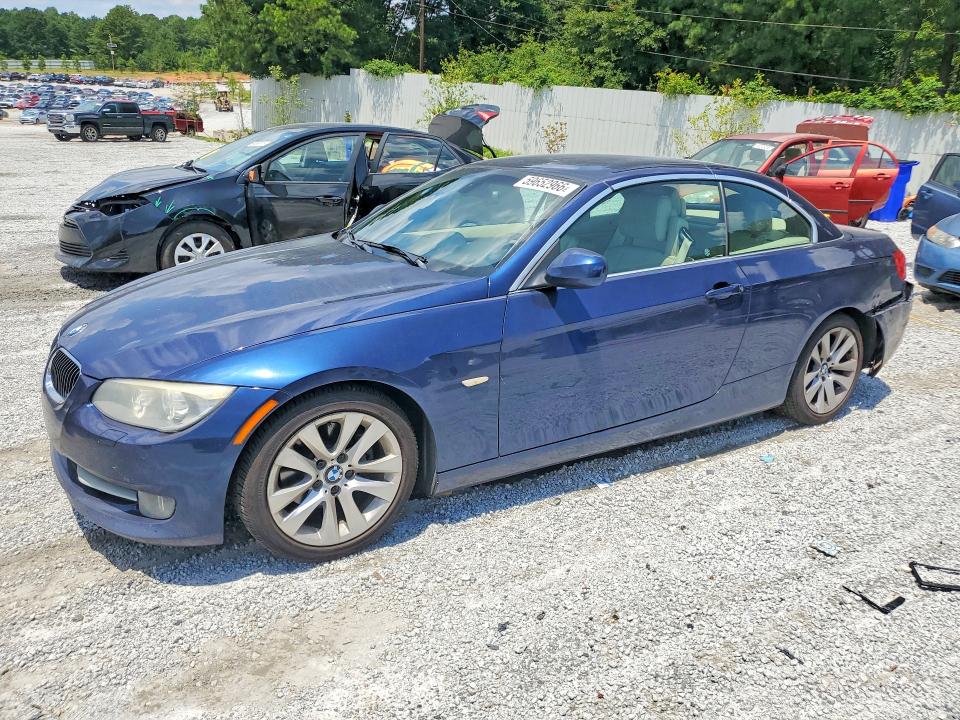 2011 BMW 3er VIN WBADW7C55BE545128 COPART salvage auction — REAR END, Ga - Cert Of Title-Salvage, sold $1,500 on 2026-08-10 (photo 1)