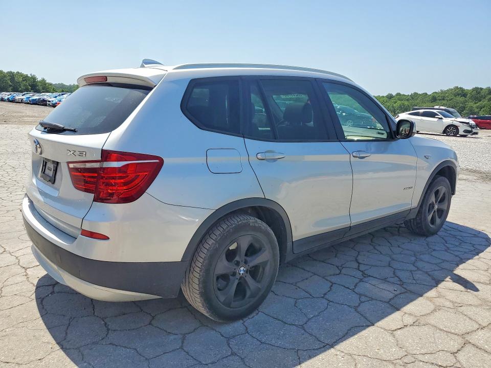 2012 BMW VIN 5UXWX5C57CL724800 COPART salvage auction — FRONT END, Pa - Certificate Of Salvage, sold $825 on 2026-07-13 (photo 3)