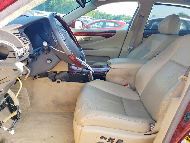 2007 Lexus Ls 460 VIN JTHGL46F775008813 COPART salvage auction — UNDERCARRIAGE, MA - CERT OF TITLE-RECONSTRCTD COLL, sold $750 on 2026-07-15 (photo 7)