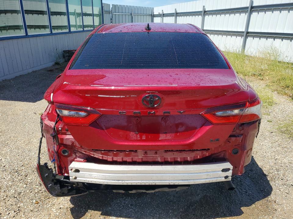 2022 Toyota Camry VIN 4T1C11AK5NU617969 COPART salvage auction — REAR END, CA - SALVAGE CERTIFICATE, sold $4,150 on 2026-07-22 (photo 6)