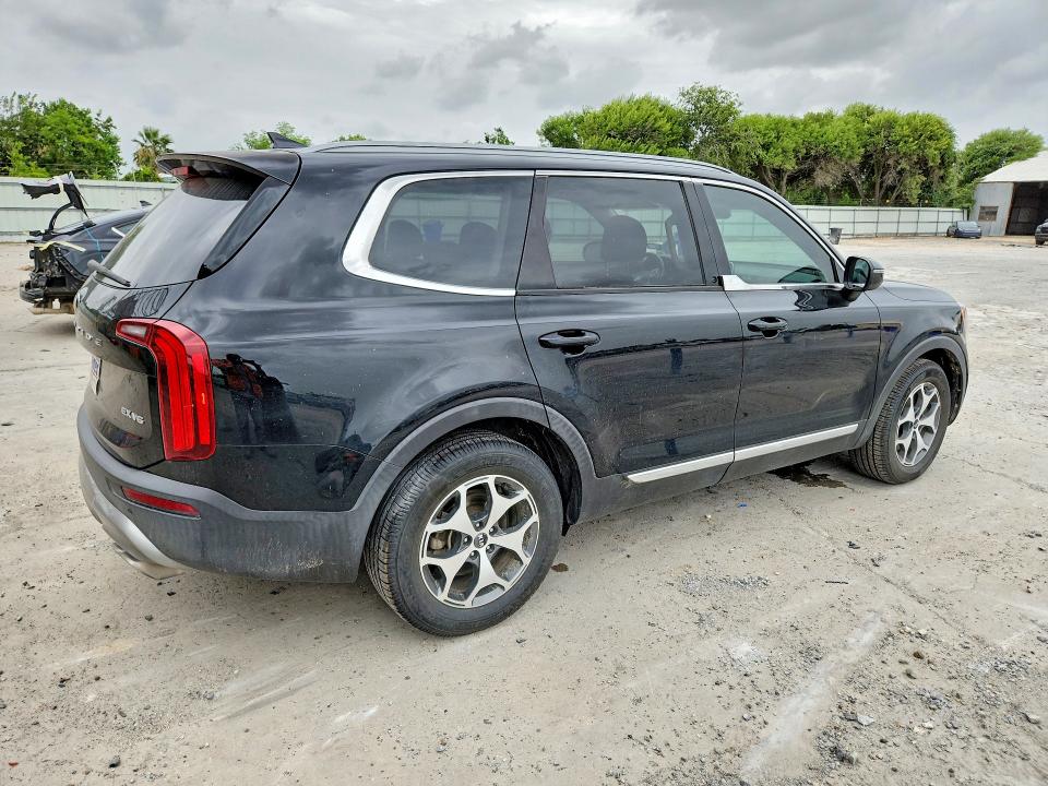2020 Kia Telluride VIN 5XYP34HC4LG035375 COPART salvage auction — FRONT END, TX - SALVAGE VEHICLE TITLE, sold $40 on 2026-07-28 (photo 3)