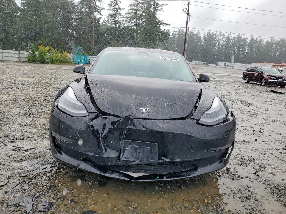 2022 Tesla Model 3 VIN 5YJ3E1EA6NF186755 COPART salvage auction — FRONT END, Wa - Bill Of Sale, sold $6,100 on 2026-07-31 (photo 5)