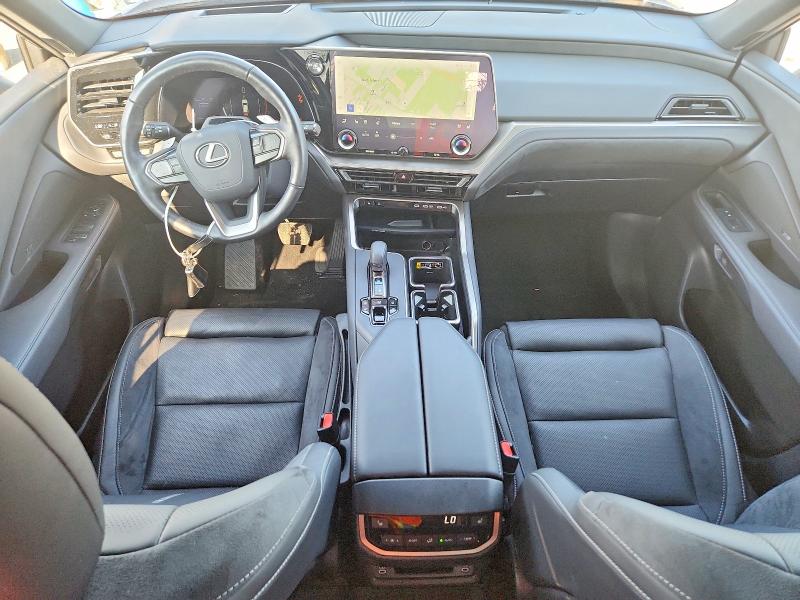 2025 Lexus Tx VIN 5TDAAAB61SS040838 COPART salvage auction — FRONT END, Ny - Mv-907A Salvage Certificate, sold $10,500 on 2026-09-04 (photo 8)