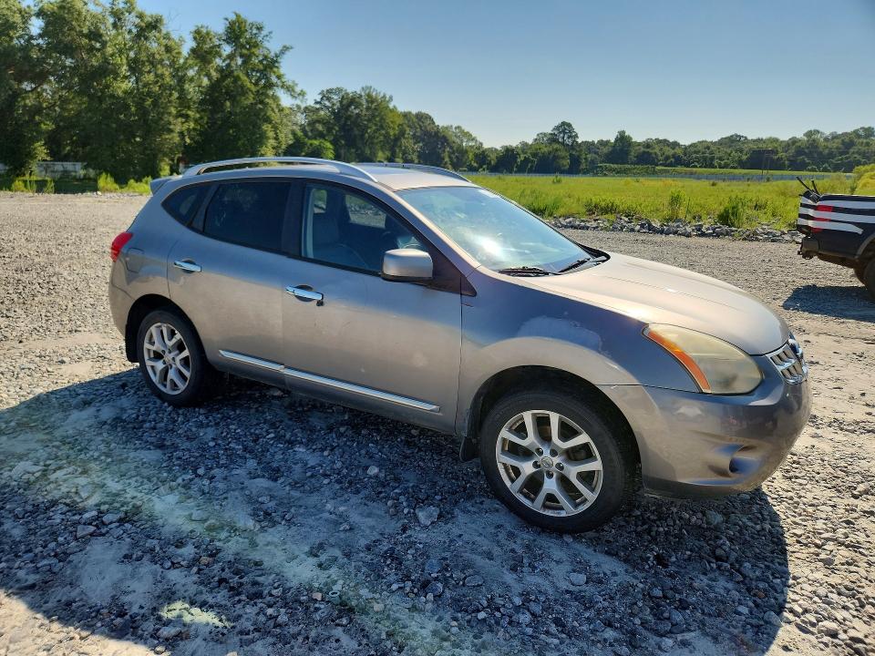 2011 Nissan Rogue sport VIN JN8AS5MVXBW313501 COPART salvage auction — REAR END, GA - CERT OF TITLE-SALVAGE (P), sold $100 on 2026-07-23 (photo 4)