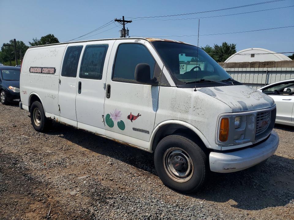 2001 Gmc Savana 3500 VIN 1GTHG39R911181550 COPART salvage auction — MINOR DENT/SCRATCHES, Nj - Certificate Of Title, sold $350 on 2026-08-03 (photo 4)