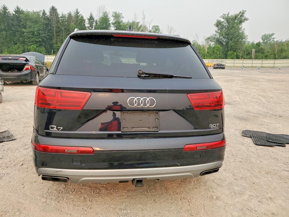 2017 Audi Q7 VIN WA1VAAF74HD029304 COPART salvage auction — UNDERCARRIAGE, NY - MV-907A SALVAGE CERTIFICATE, sold $8,200 on 2026-07-27 (photo 6)