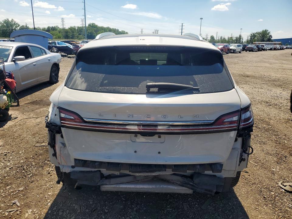 2021 Lincoln Nautilus VIN 2LMPJ8KP8MBL18456 COPART salvage auction — REAR END, Mi - Certificate Of Title, sold $14,600 on 2026-07-17 (photo 6)