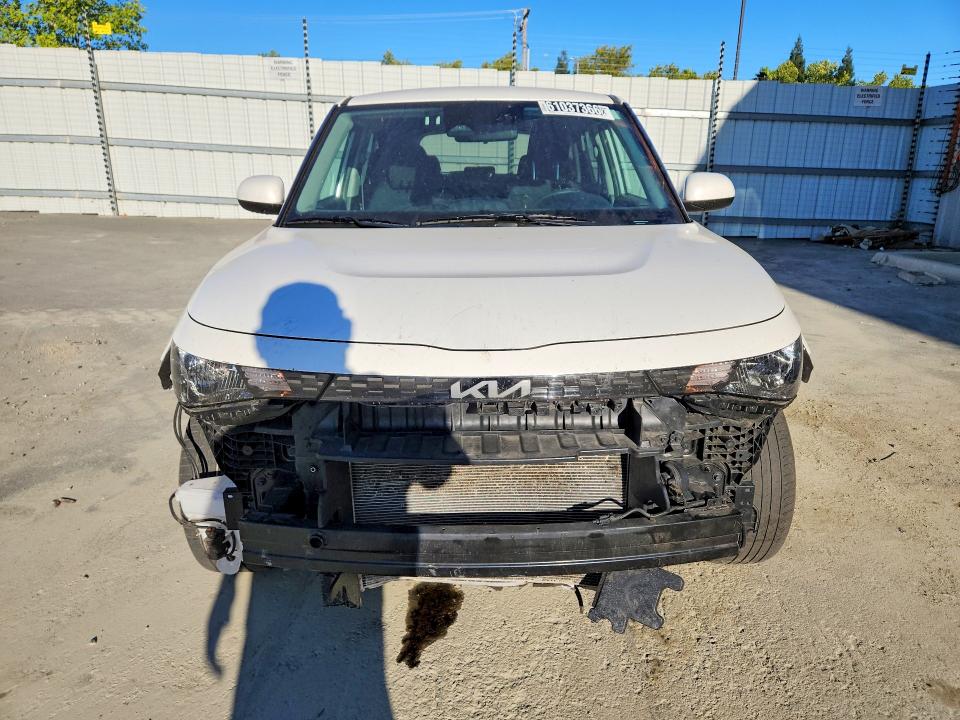 2025 Kia Soul VIN KNDJ23AU7S7261041 COPART salvage auction — FRONT END, FL - CERTIFICATE OF TITLE, sold $8,800 on 2026-07-27 (photo 5)
