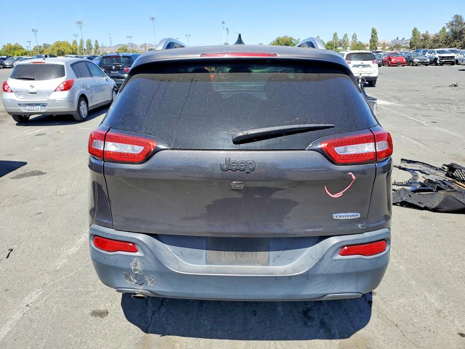2016 Jeep Cherokee VIN 1C4PJLCB7GW274104 COPART salvage auction — SIDE, Ca - Salvage Certificate, sold $150 on 2026-07-24 (photo 6)