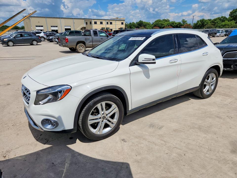 2020 Mercedes-benz Gla-klasse VIN WDCTG4GB9LU022237 — COPART salvage auction photo