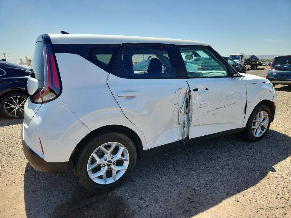 2025 Kia Soul VIN KNDJ23AU7S7940856 COPART salvage auction — FRONT END, CA - CERTIFICATE OF TITLE, sold $2,850 on 2026-07-15 (photo 3)