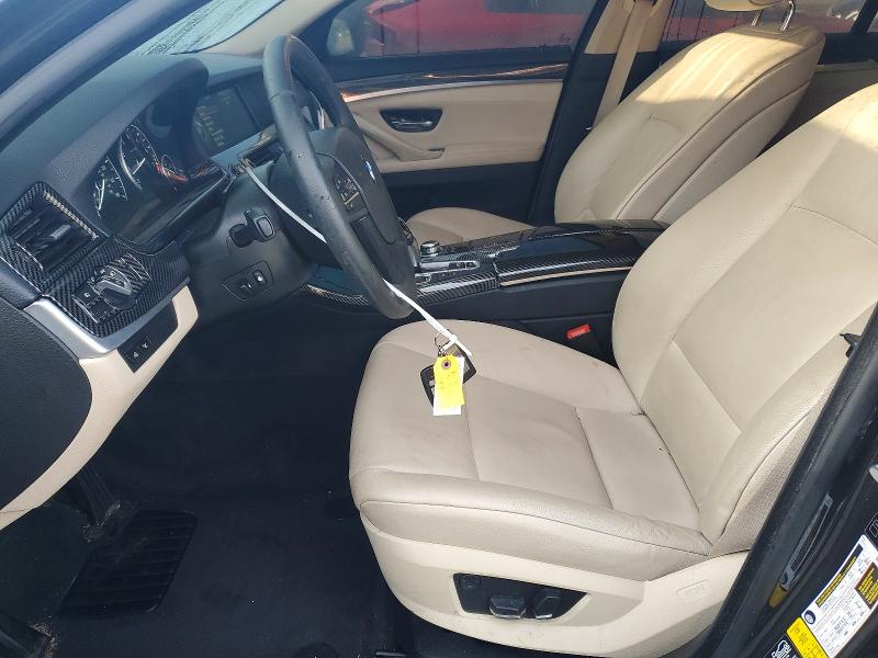 2013 BMW 5er VIN WBAFU7C58DDU72554 COPART salvage auction — WATER/FLOOD, Pa - Cert Of Salvage-W=Flood Veh, sold $2,250 on 2026-07-17 (photo 7)