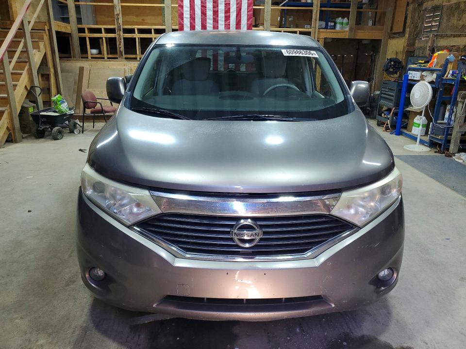 2014 Nissan Quest VIN JN8AE2KP6E9103653 COPART salvage auction — MINOR DENT/SCRATCHES, Sd - Non Public Clean Title, sold $150 on 2026-07-28 (photo 5)