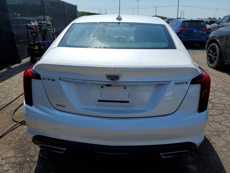 2020 Cadillac Ct5 VIN 1G6DS5RK1L0117297 COPART salvage auction — REAR END, Mi - Certificate Of Title, sold $11,900 on 2026-08-25 (photo 6)