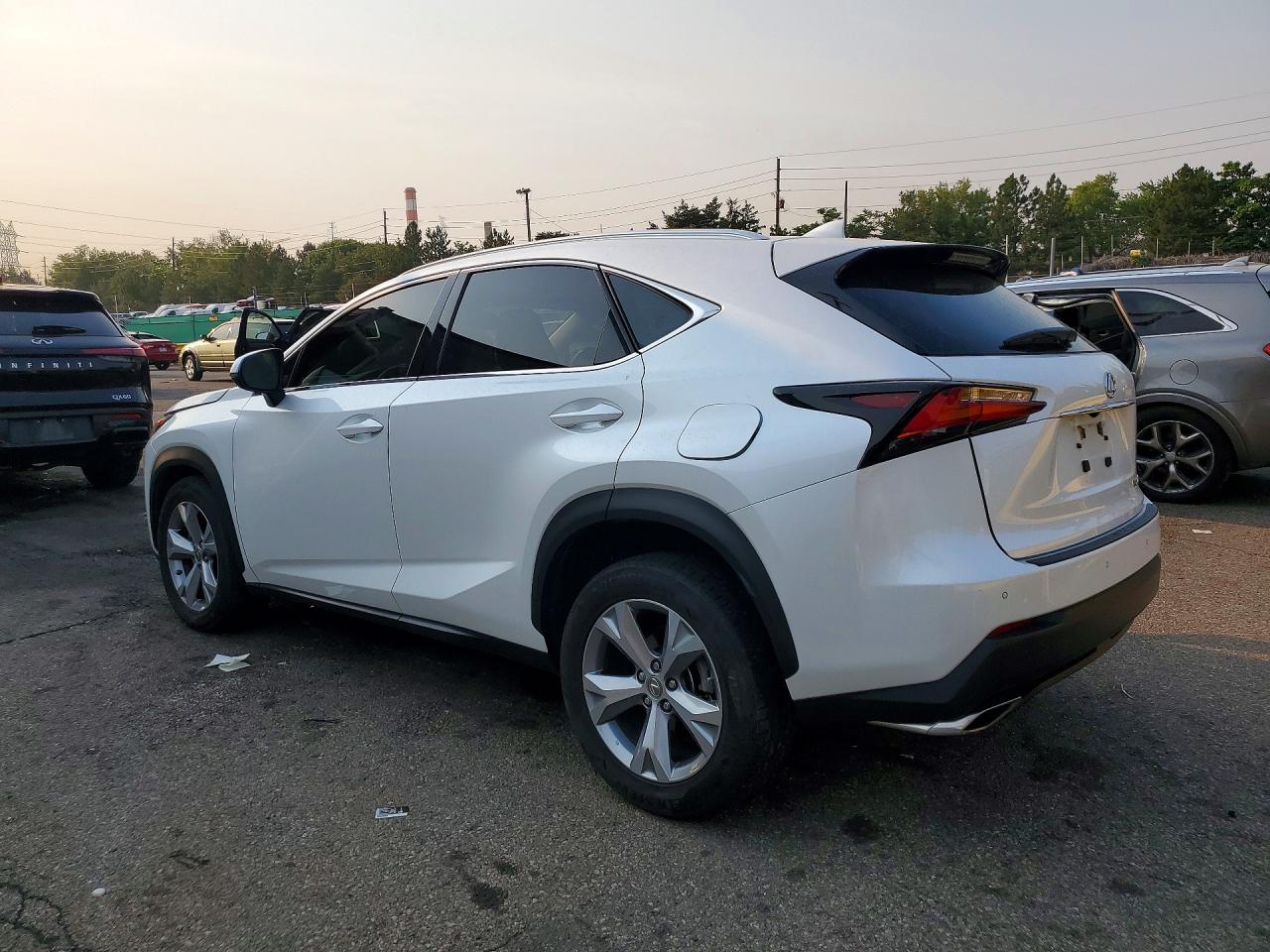 2017 Lexus NX VIN JTJBARBZ9H2121371 COPART salvage auction — Front End, St - Salvage Title, sold $7,800 on 2026-09-22 (photo 2)