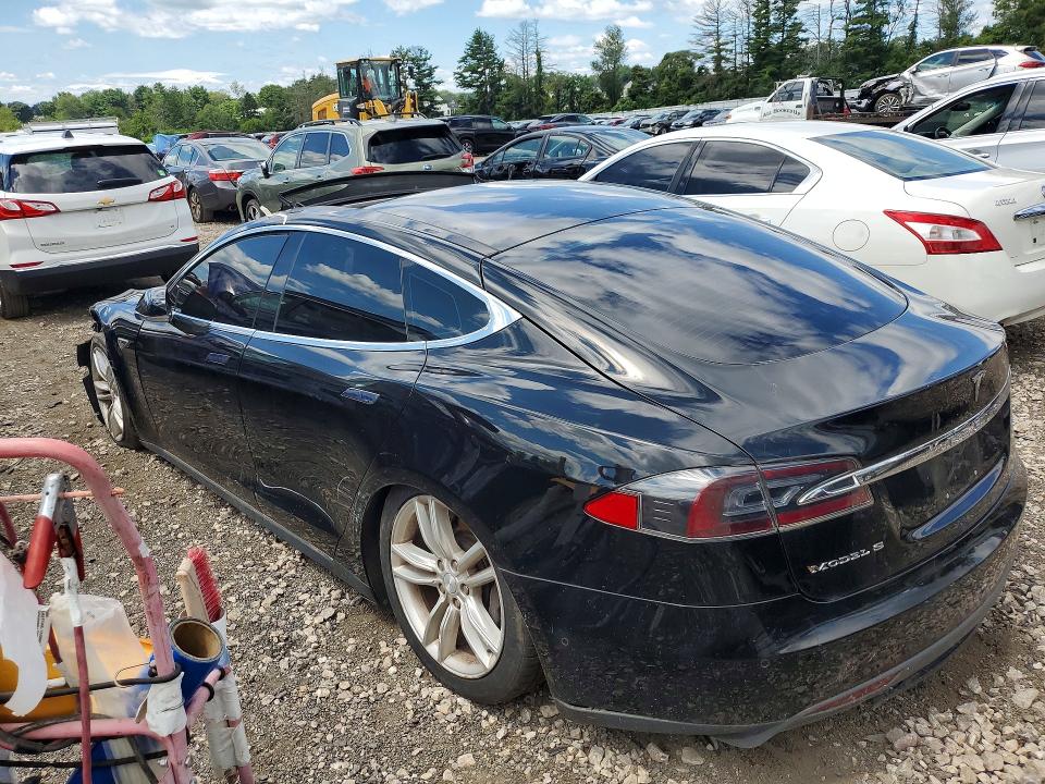 2015 Tesla Model s VIN 5YJSA1E20FF106612 COPART salvage auction — FRONT END, Md - Cert Of Salvage-Abandoned, sold $250 on 2026-08-03 (photo 2)