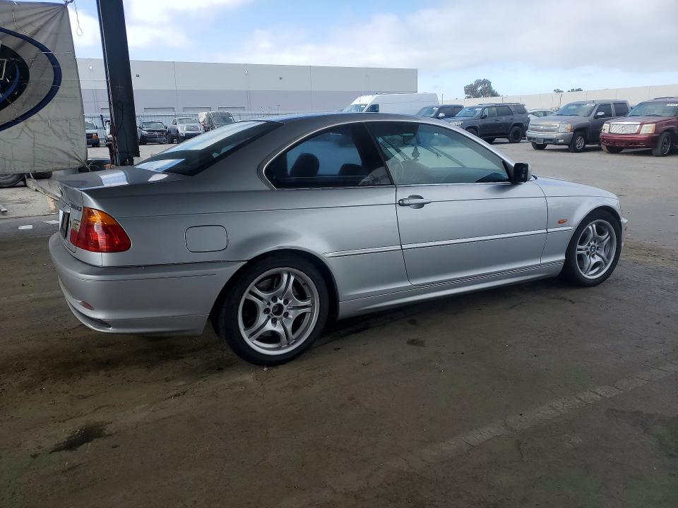 2001 BMW 3 series VIN WBABN53471JU37492 COPART salvage auction — SIDE, CA - SALVAGE CERTIFICATE, sold $25 on 2026-07-23 (photo 3)